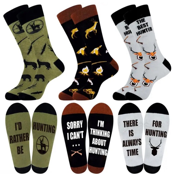 Other - Men’s Hunting Novelty Socks (Pick 1)